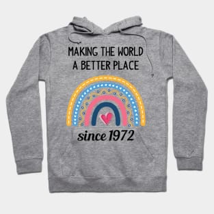 Making The World Better Since 1972 Hoodie